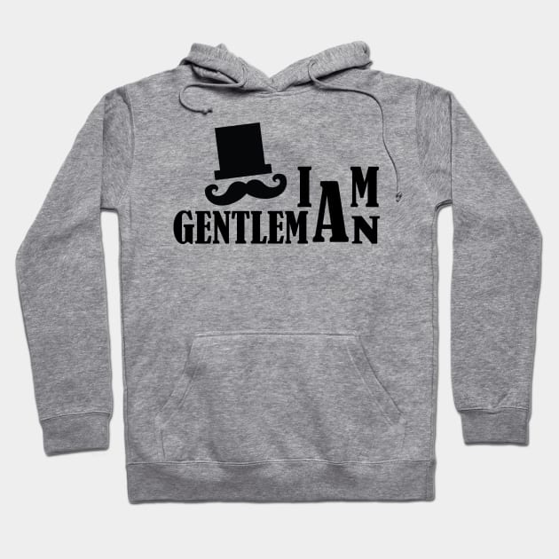 gentleman Hoodie by edbellweis